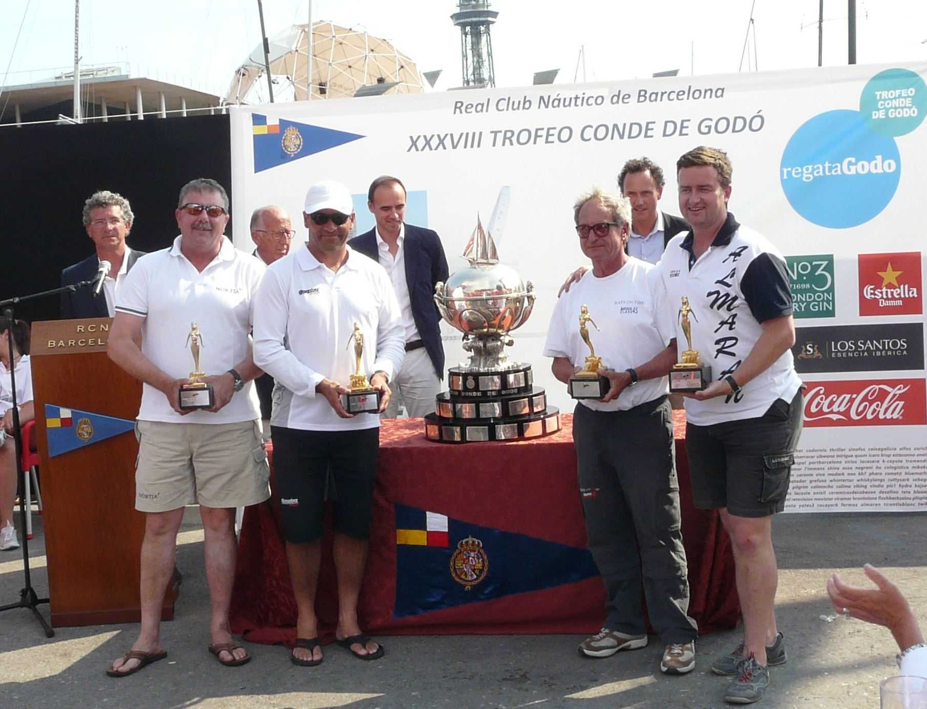 Rats on Fire, Nortia – Tramendu, Almaran New York y Great Sailing, vencedores del XXXVIII Trofeo Conde de Godó de Vela